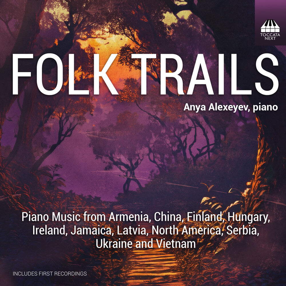 the album cover for Komitas / Alberga / Bartok - Folk Trails