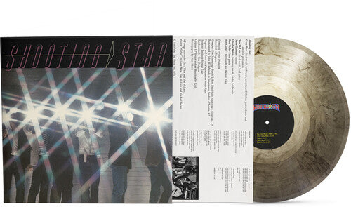 Shooting Star - Shooting Star - Natural Clear & Black Marble Vinyl Record