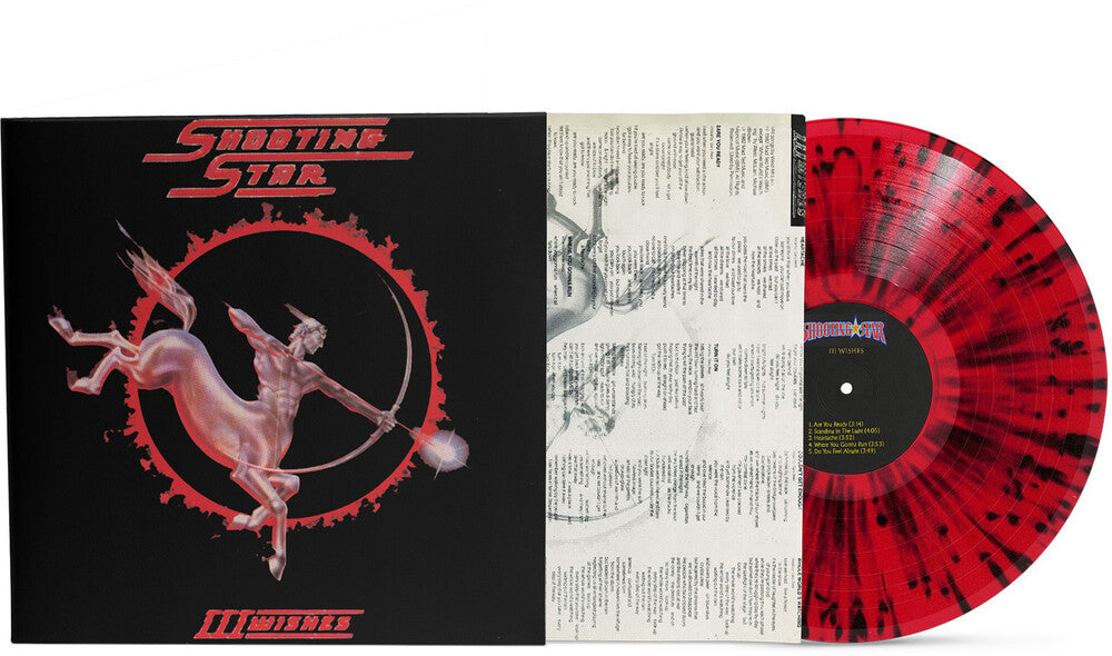 Iii Wishes - Red & Black Splatter (Blk) [Colored Vinyl] Vinyl Record