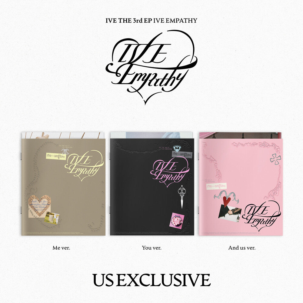 the album cover for IVE - IVE EMPATHY [Compact disc DLX]