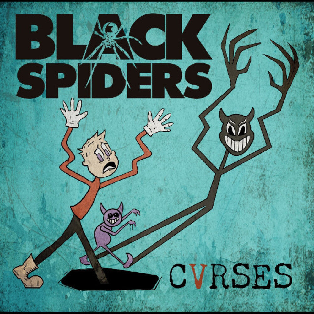 Black Spiders - Cvrses (Blk) [Colored Vinyl] (Wht) (Aus) Vinyl Record