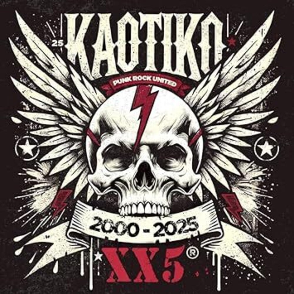 Kaotiko - Xx5 - Black & Red Colored Vinyl + Cd (W/Cd) (Blk) [LP] Vinyl Record