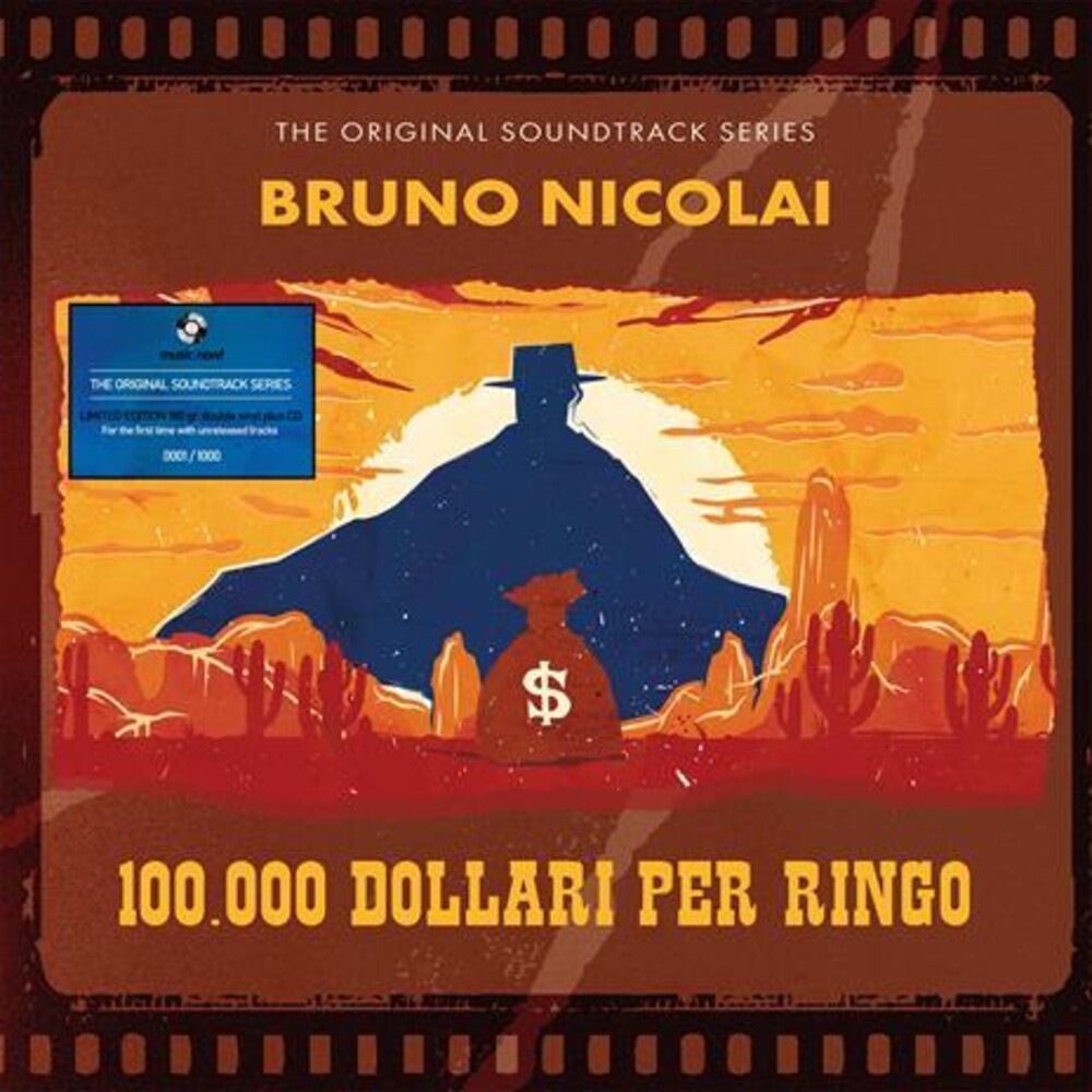 100000 Dollari Per Ringo - O.S.T. - Orange Vinyl [LP] Vinyl Record