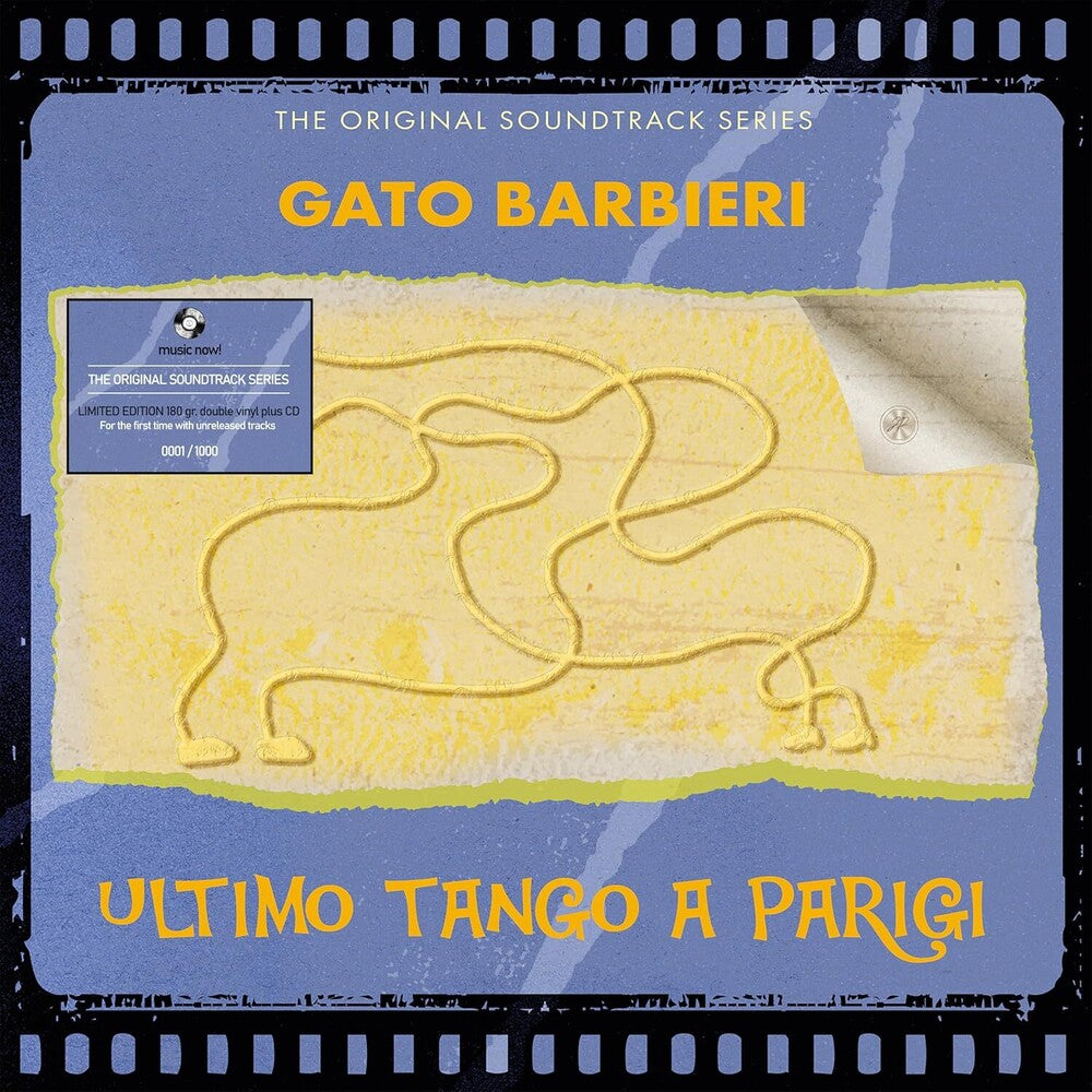 Gato Barbieri  (W/Cd) (Blue) (Colv) (Ltd) (Ogv) - Ultimo Tango A Parigi - O.S.T. - Blue Vinyl (W/Cd) [LP] Vinyl Record