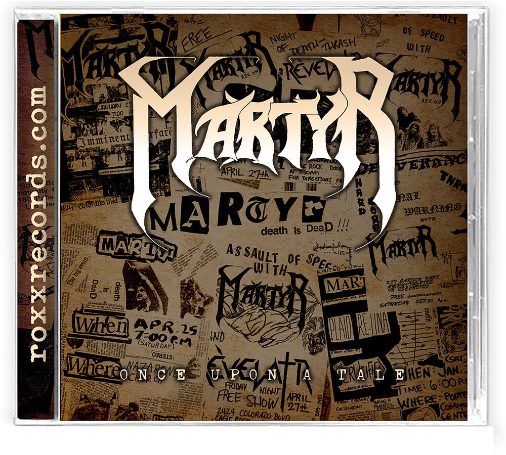 the album cover for Martyr - Once Upon a Tale