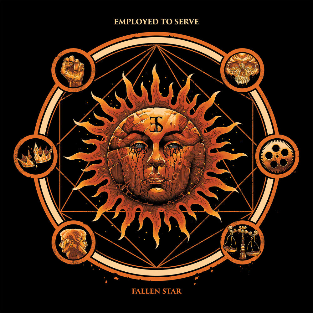 Employed To Serve - Fallen Star - Sunburst [LP] Vinyl Record
