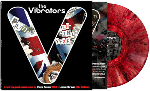 The Vibrators - Punk: The Early Years [Red & Black Marble] Vinyl Record