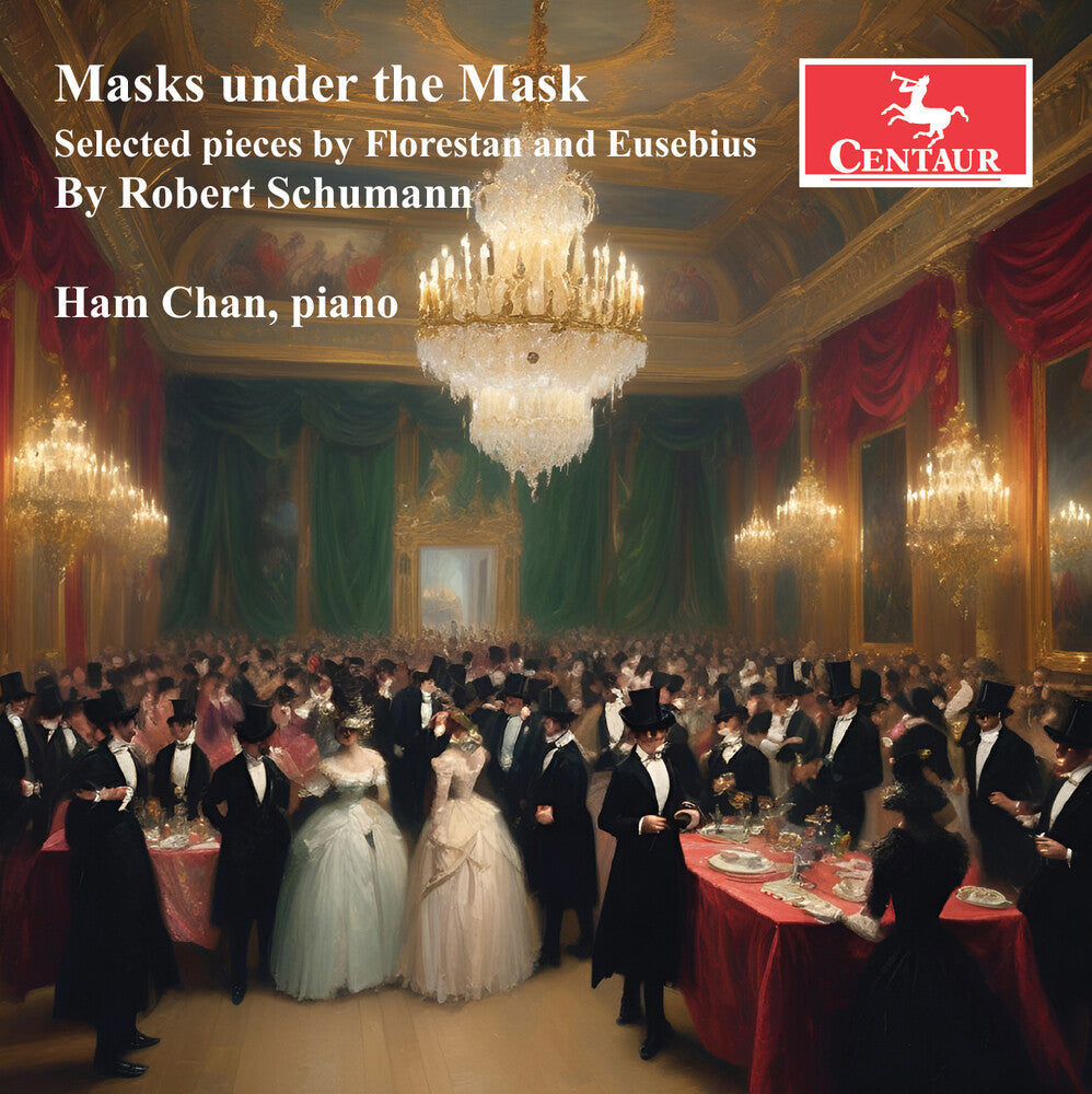 the album cover for Schumann / Chan - Masks Under The Mask
