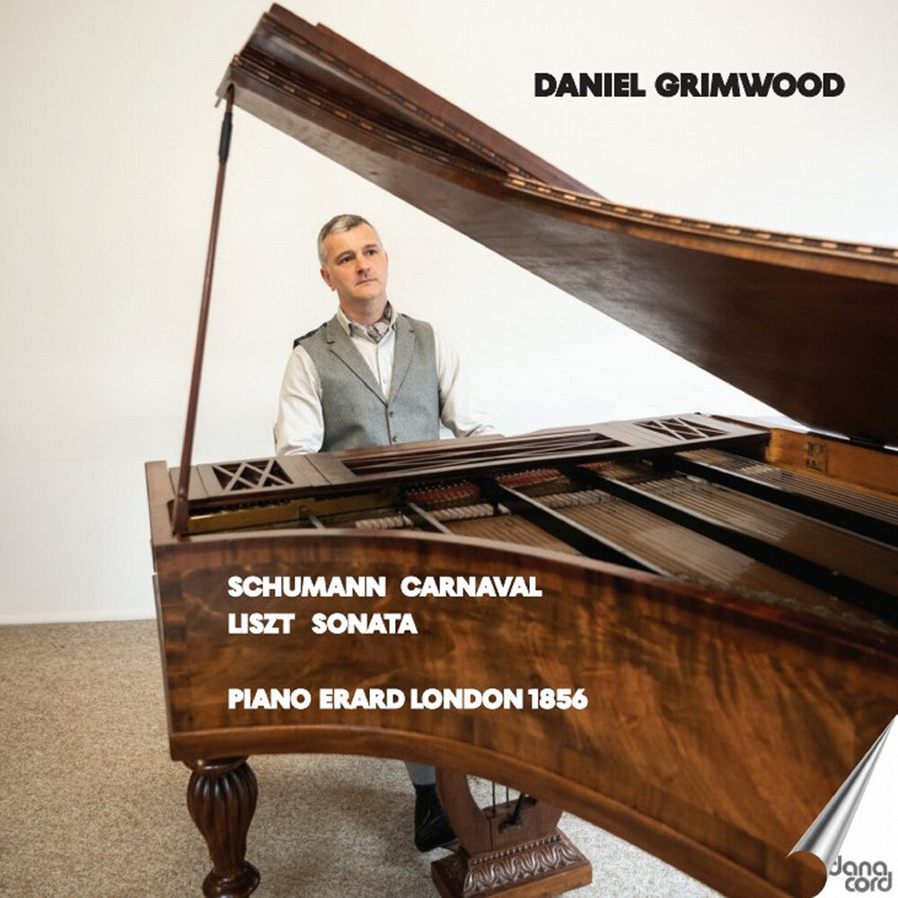 the album cover for Liszt / Schumann / Grimwood - Carnaval / Sonata