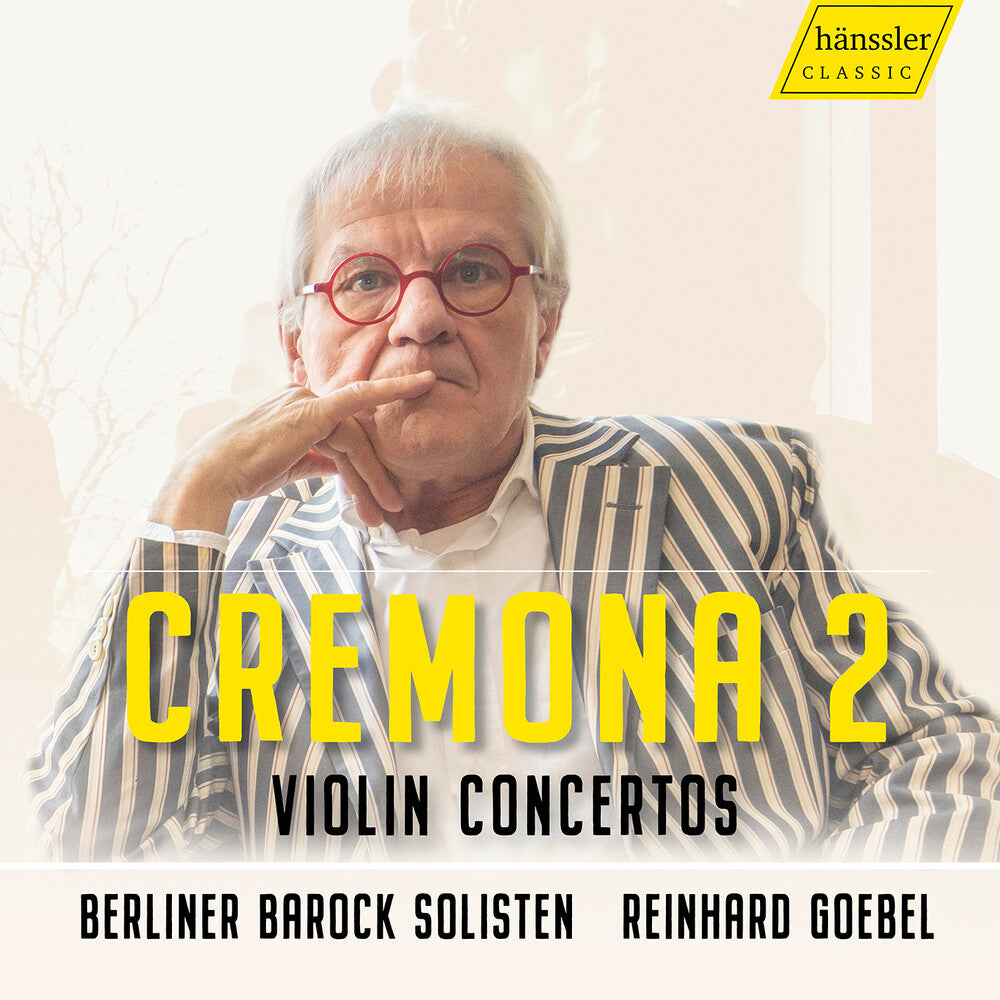 the album cover for Telemann / Vivaldi / Berliner Barock Solisten - Cremona 2 - Violin Concertos