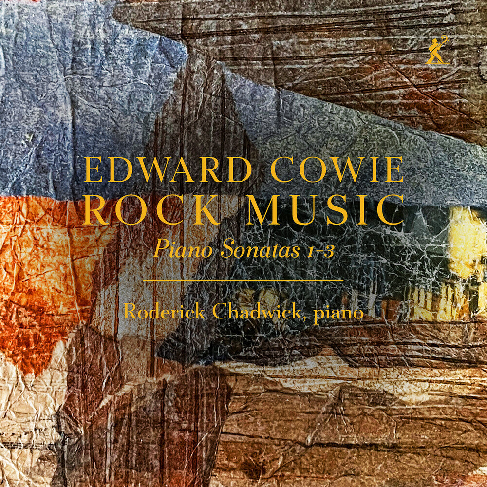 the album cover for Cowie / Chadwick - Rock Music - Piano Sonatas 1-3