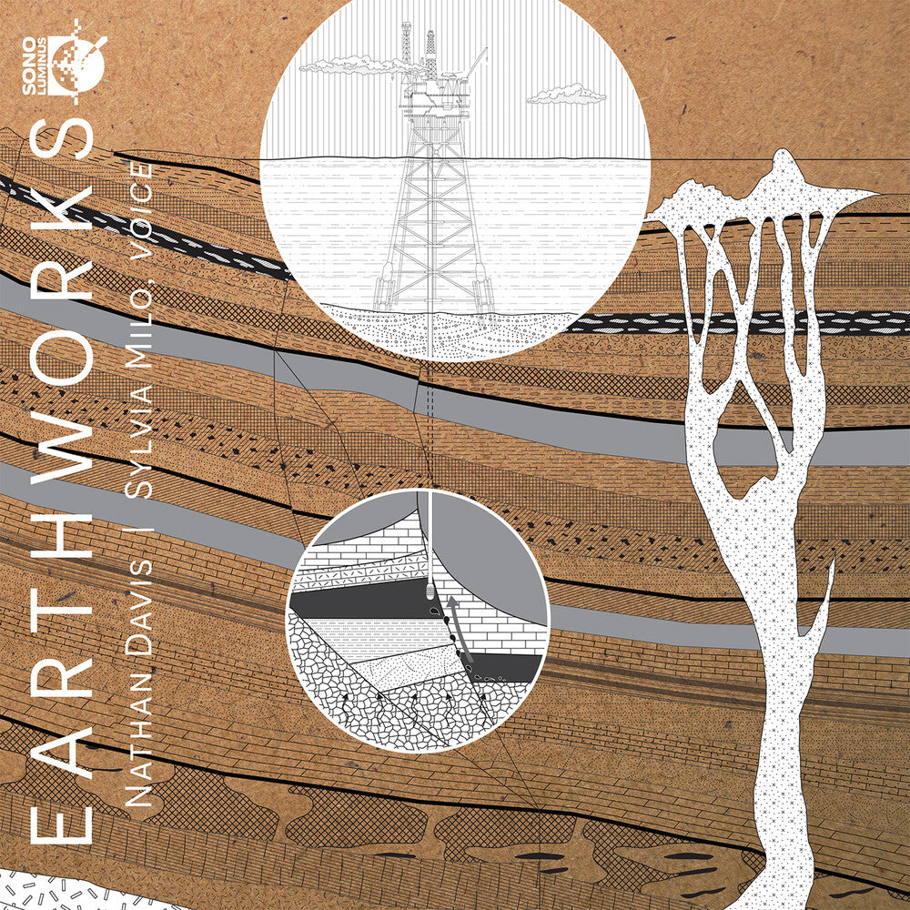 the album cover for Davis / Davis - Earthworks