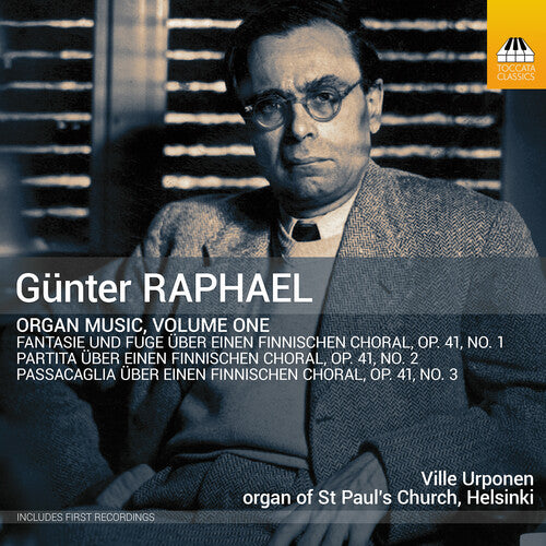 Raphael / Urponen - Organ Music Vol. 1 - Music CD