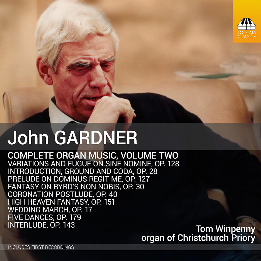 the album cover for Gardner / Winpenny - Complete Organ Music Vol. 2