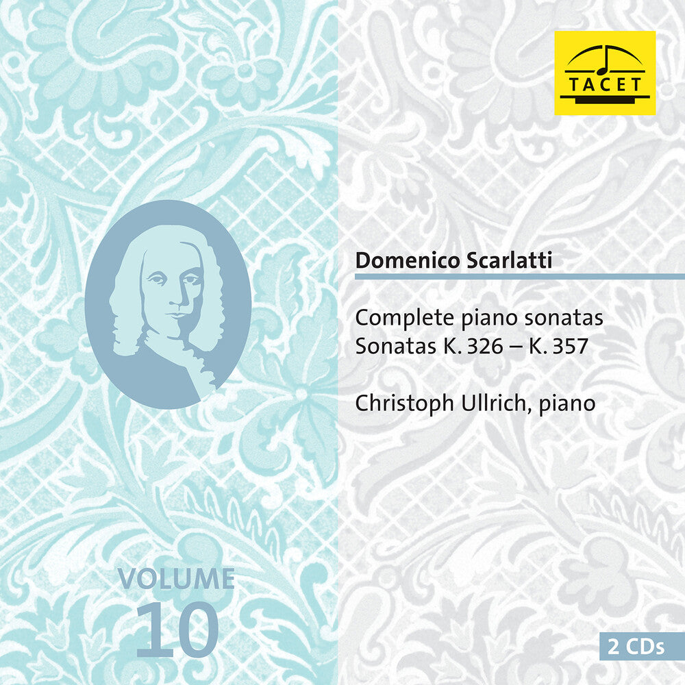 the album cover for Scarlatti / Ullrich - Complete Piano Sonatas Vol. 10