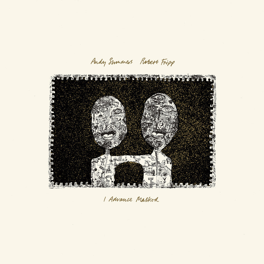 Summers, Andy / Fripp, Robert - Advance Masked (2024 David Singleton Mix) - 200gm Vinyl [LP] Vinyl Record