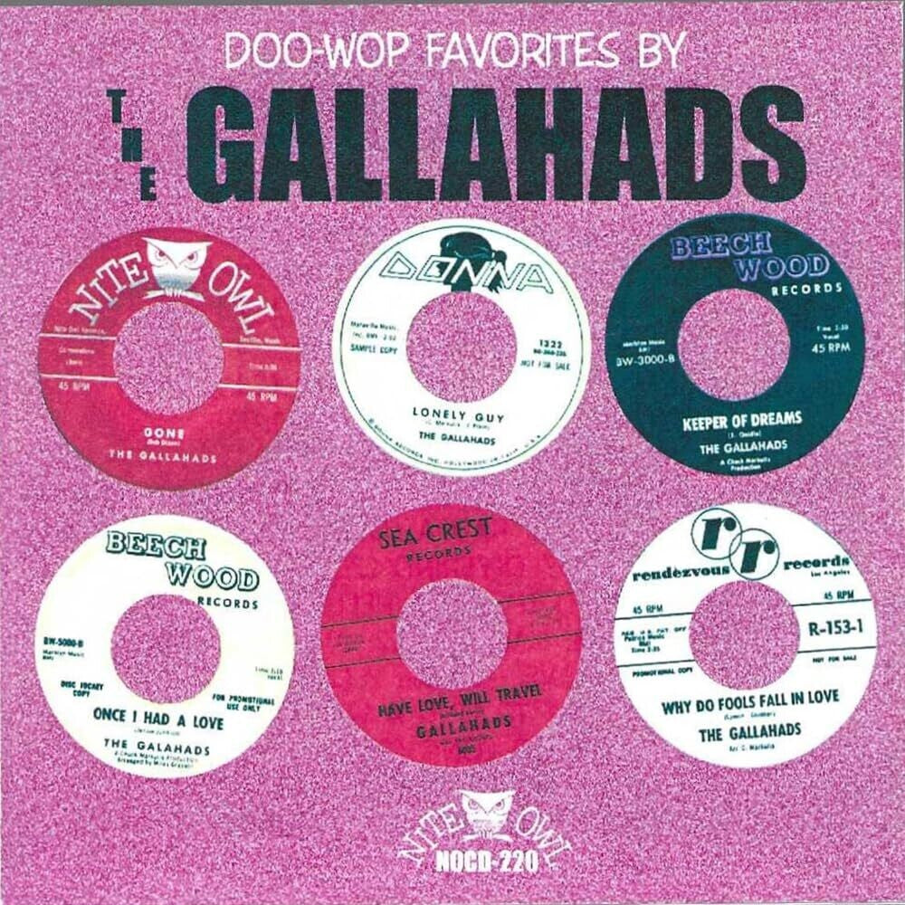 the album cover for Unknown Artist - Doo Wop Favorites By The Gallahads