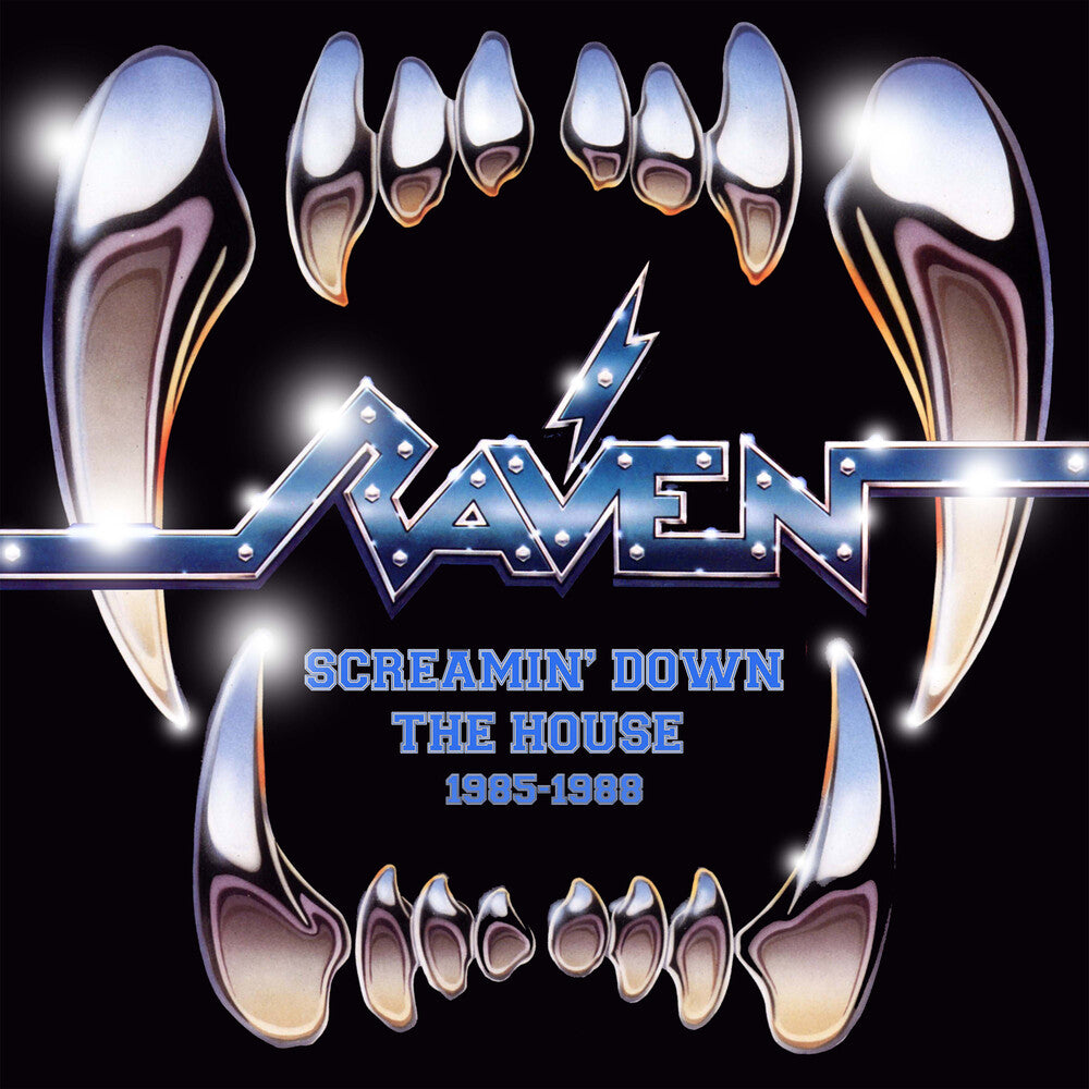 the album cover for Raven - Screamin Down The House 1985-1988 (Uk)