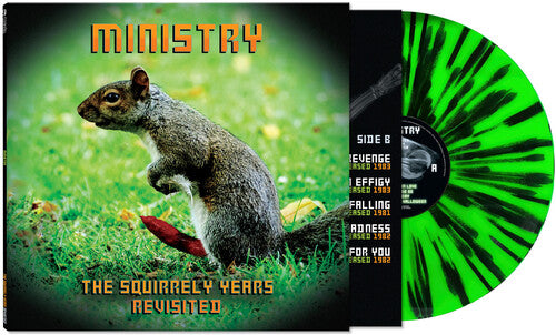 Ministry - The Squirrely Years Revisited [Green & Black Splatter] Vinyl Record