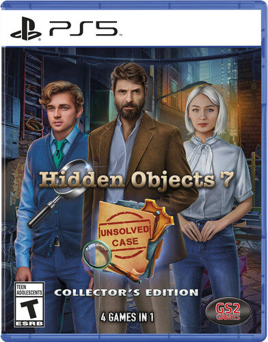 Ps5 Hidden Objects 7: Unsolved Case Collector's Ed - Ps5 Hidden Objects 7: Unsolved Case Collector's Ed - Video Game
