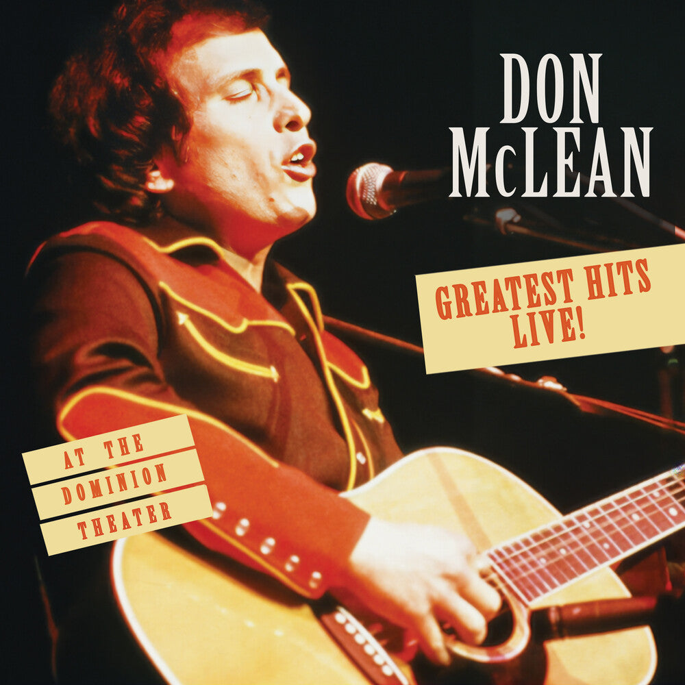 Don Mclean - Greatest Hits Live! At The Dominion Theatre [Remastered] Vinyl Record