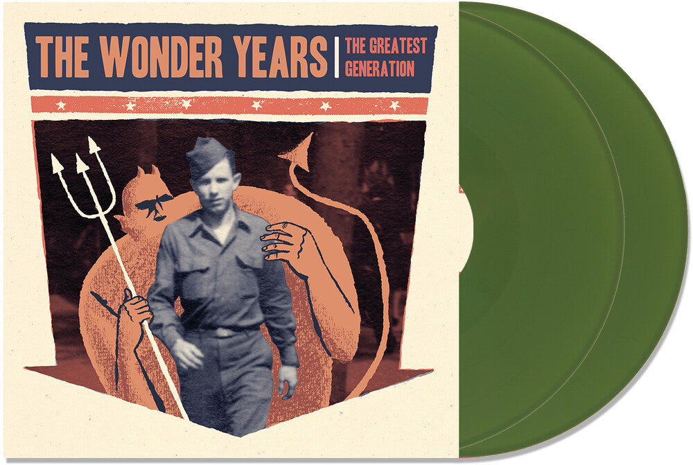 Wonder Years - Greatest Generation - Olive Green [Colored Vinyl] (Grn) Vinyl Record