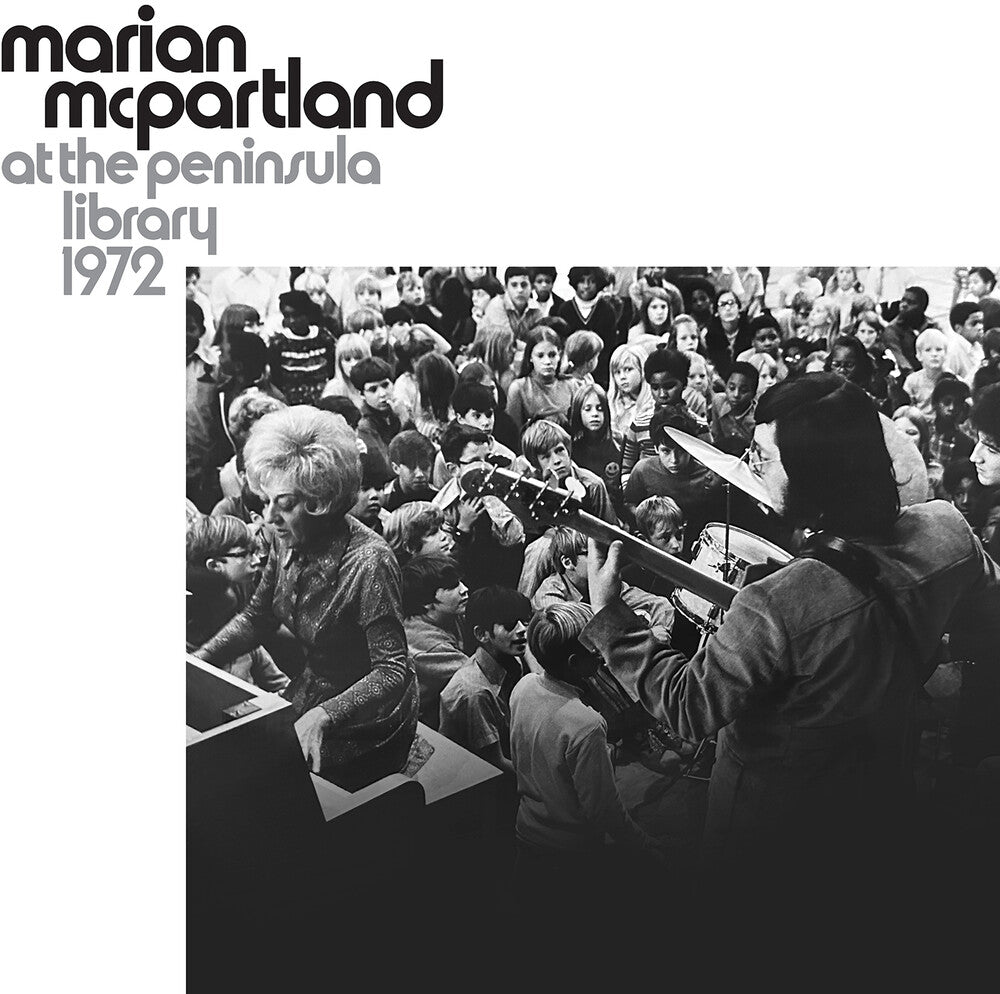 the album cover for Marian Mcpartland - At The Peninsula Library 1972