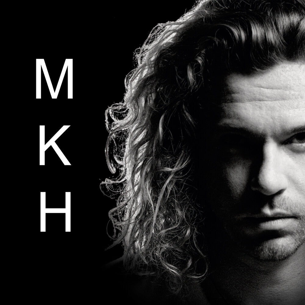 the album cover for Michael Hutchence - M K H