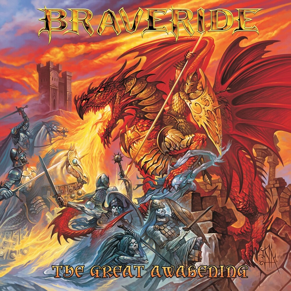 the album cover for Braveride - Great Awakening
