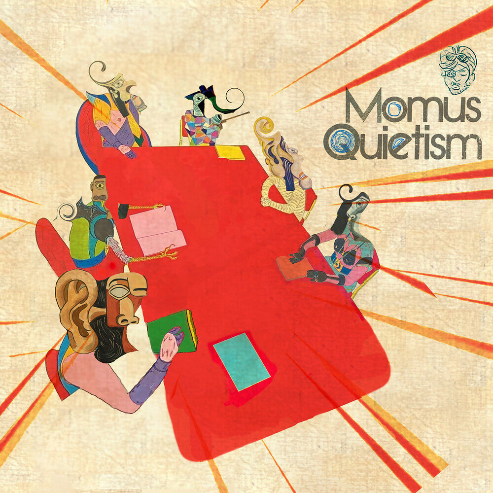 the album cover for Monus - Quietism