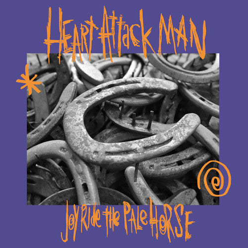 Heart Attack Man - Joyride the Pale Horse [Orange & Violet] Vinyl Record