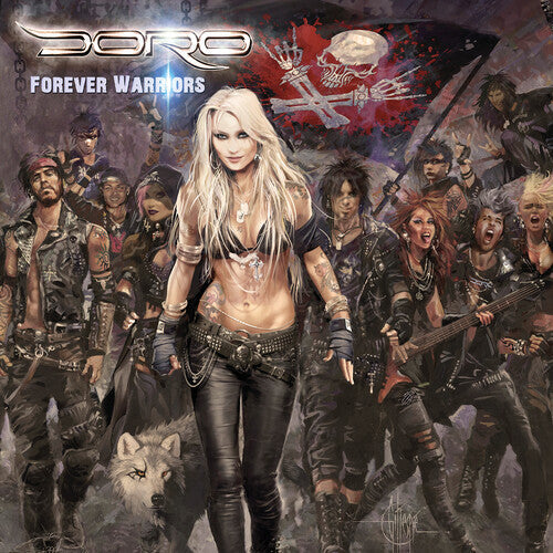 Doro - Forever Warriors - Trans Orange Vinyl Record