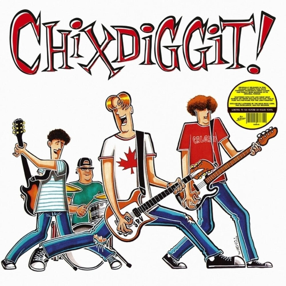 Chixdiggit [Colored Vinyl] [Limited Edition] Vinyl Record