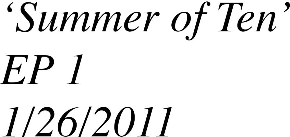 Porches - Summer Of Ten + Je T'aime [Colored Vinyl] Vinyl Record