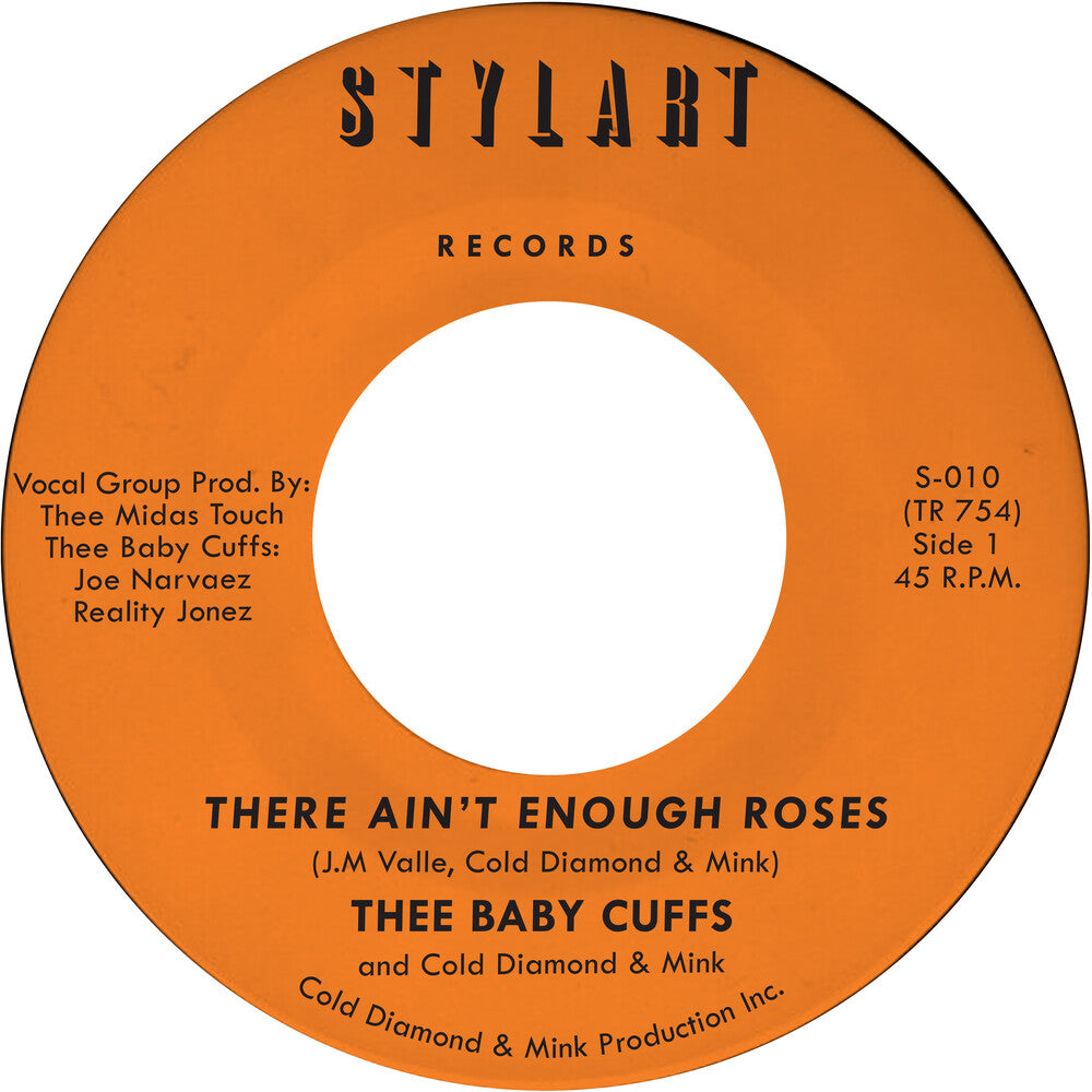 Thee Baby Cuffs / Cold Diamond & Mink - There Ain't Enough Roses [LP] Vinyl Record