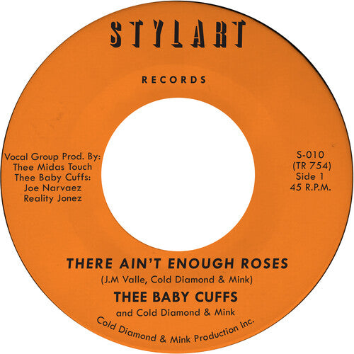 Thee Baby Cuffs - There Ain't Enough Roses - Orange Vinyl Record