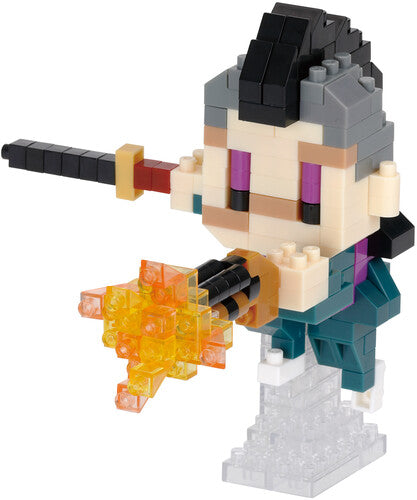 Nanoblock - Character Collection Series - Demon Slayer - Genya Shinazugawa - Collectibles