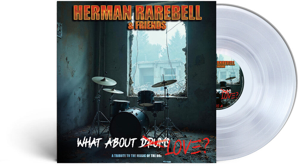 Herman Rarebell & Friends - What About Love [Clear Vinyl] Vinyl Record