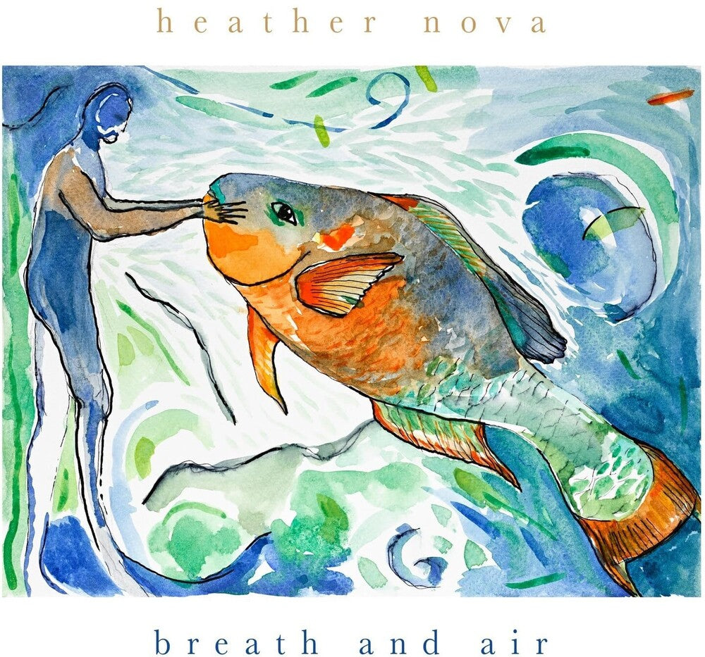 Heather Nova - Breath & Air - Green Vinyl [Colored Vinyl] (Grn) (Hol) Vinyl Record