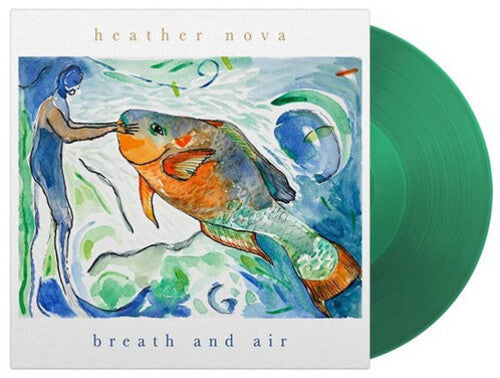 Nova,heather - Breath & Air - Green Transparent - Vinyl Record