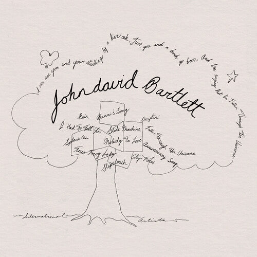 Bartlett,john David - Driftin' - White - Vinyl Record