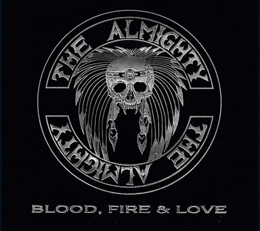 the album cover for Almighty - Blood Fire & Love - Deluxe Edition [Deluxe] (Shm)