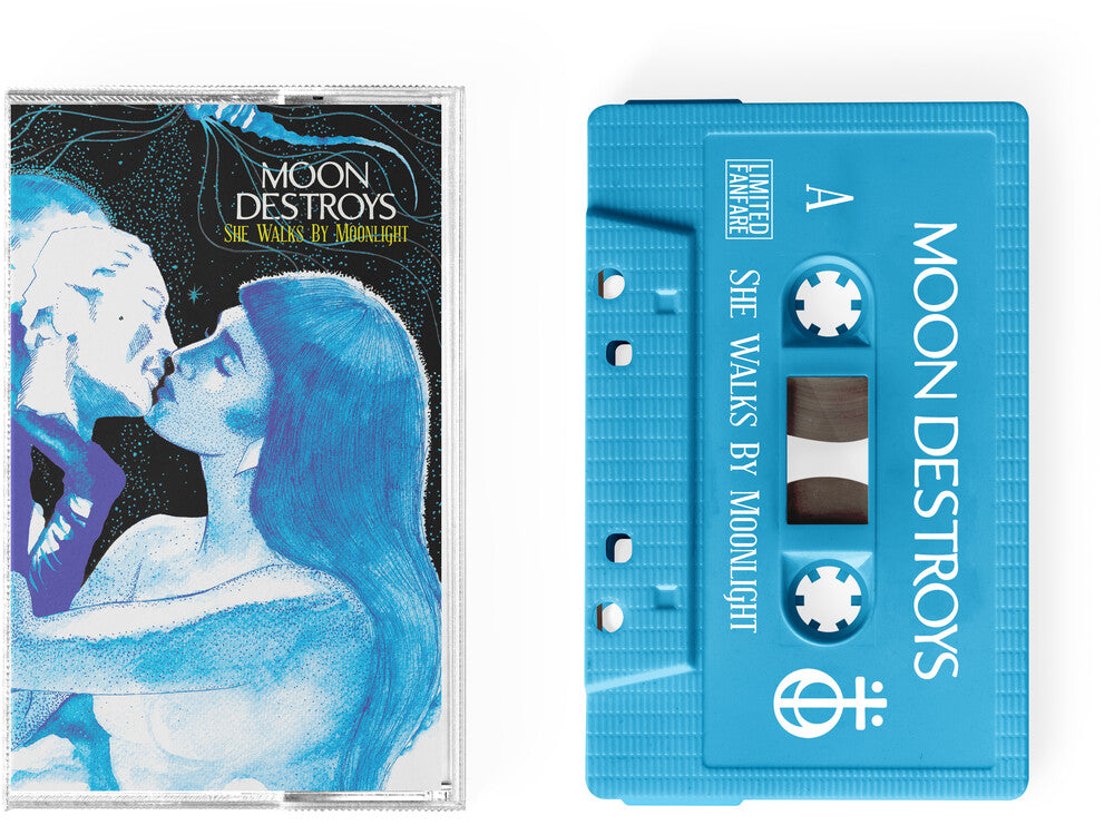 She Walks By Moonlight - Sky Blue (Blue) (Colc) [LP] Vinyl Record
