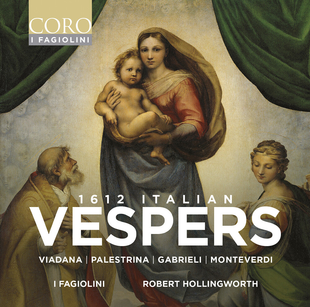 1612 Italian Vespers Music CD