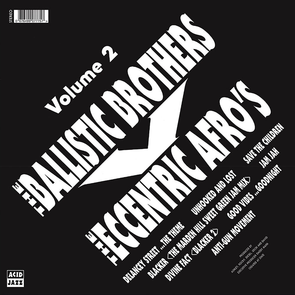Ballistic Brothers Vs. The Eccentric Afros Vol. 2 [LP] Vinyl Record