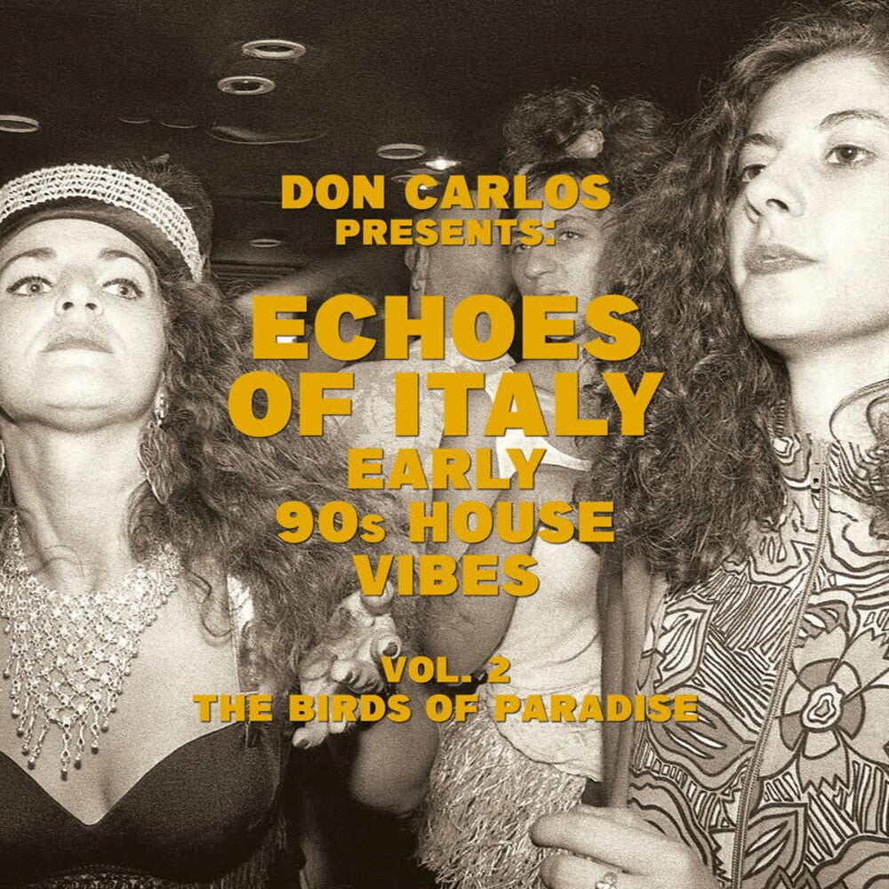 the album cover for Don Carlos - Echoes Of Italy: Early 90's House Vibes Vol. 2 The