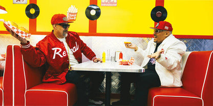 B-Real & Psycho Les - Real Psycho: Deluxe Limited Edition [Clear with Black, Yellow & White Splatter] Vinyl Record