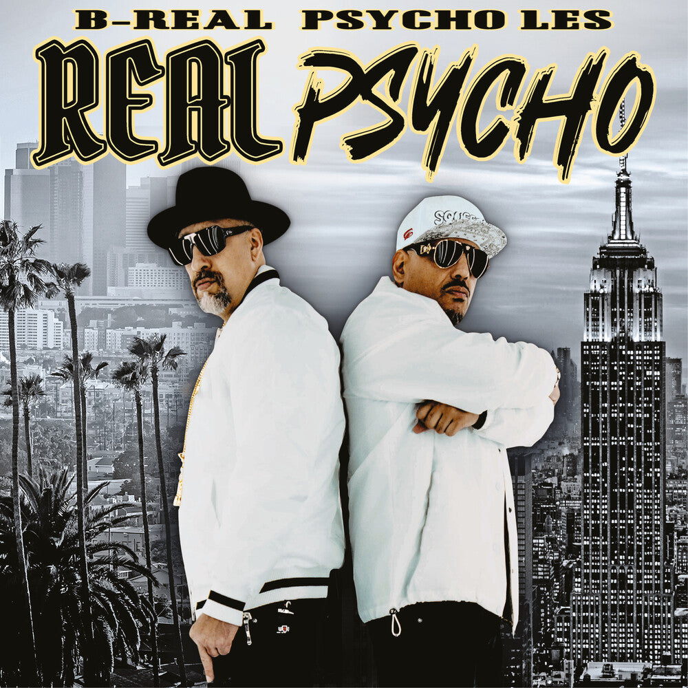 the album cover for B-Real & Psycho Les - Real Psycho [Digipak]