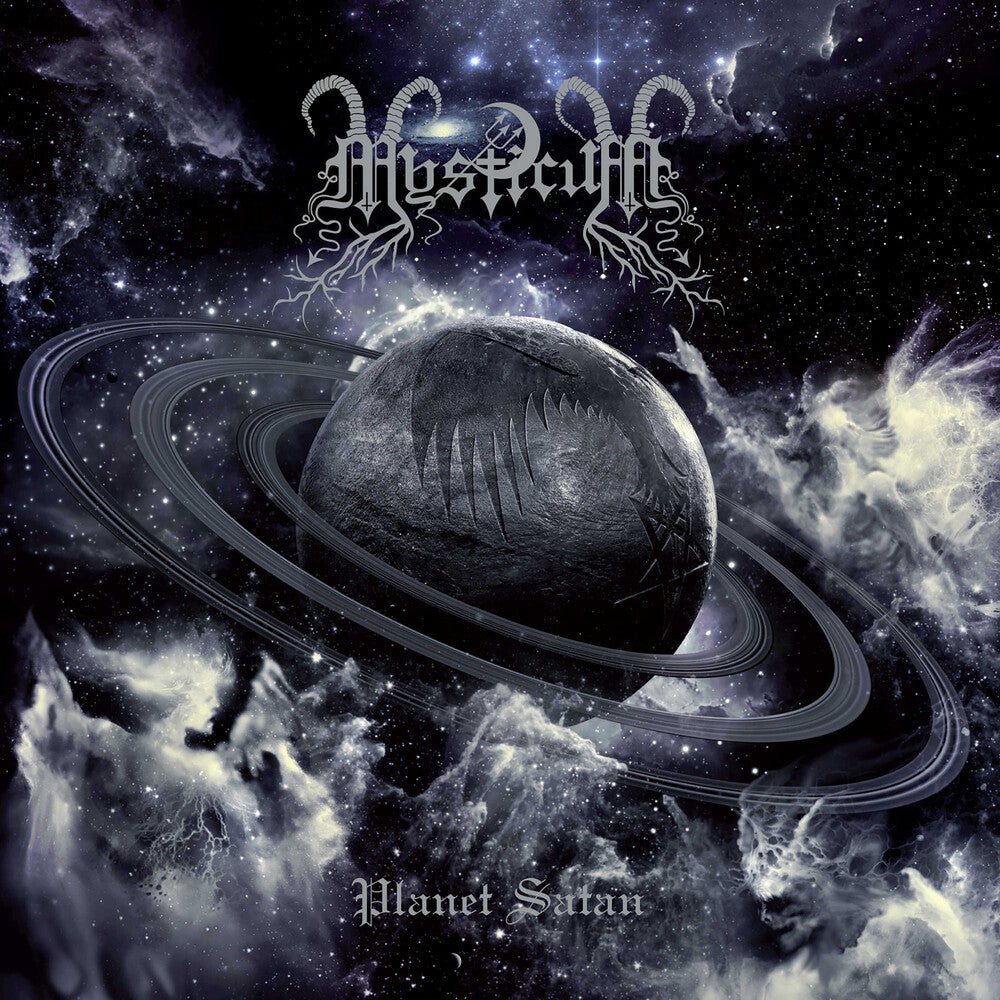 the album cover for Mysticum - Planet Satan