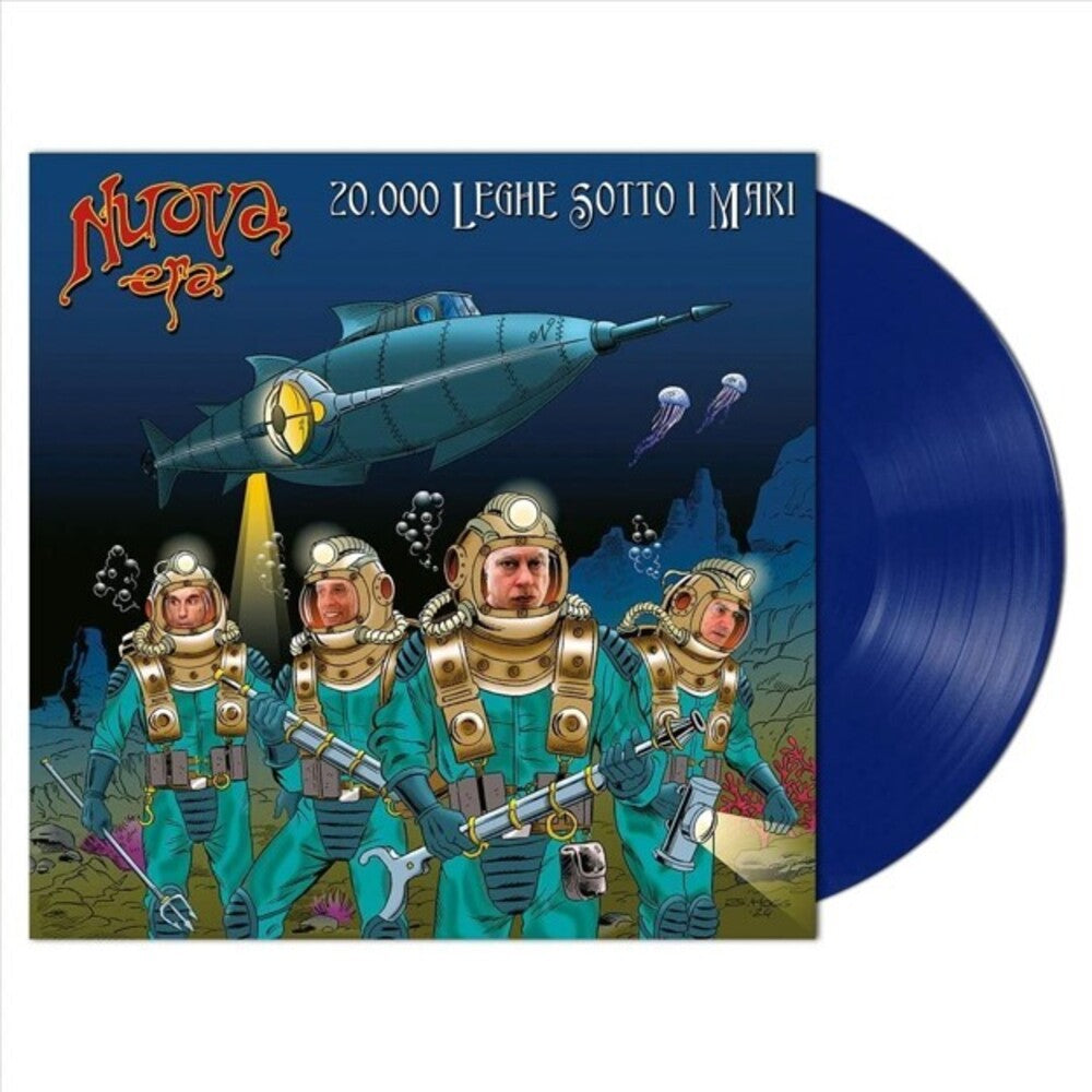 20000 Leghe Sotto I Mari (Blue) [Colored Vinyl] [Limited Edition] (Ita) Vinyl Record